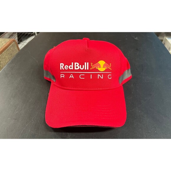Red Bull Racing Baseball Cap Adjustable Sports Trucker Hat Red - Picture 2 of 5